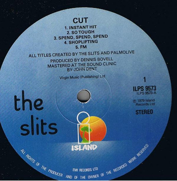 The Slits : Cut (LP, Album)