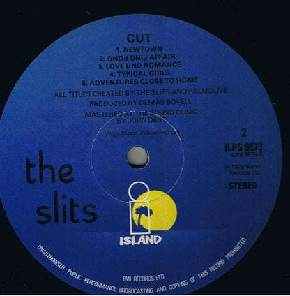 The Slits : Cut (LP, Album)