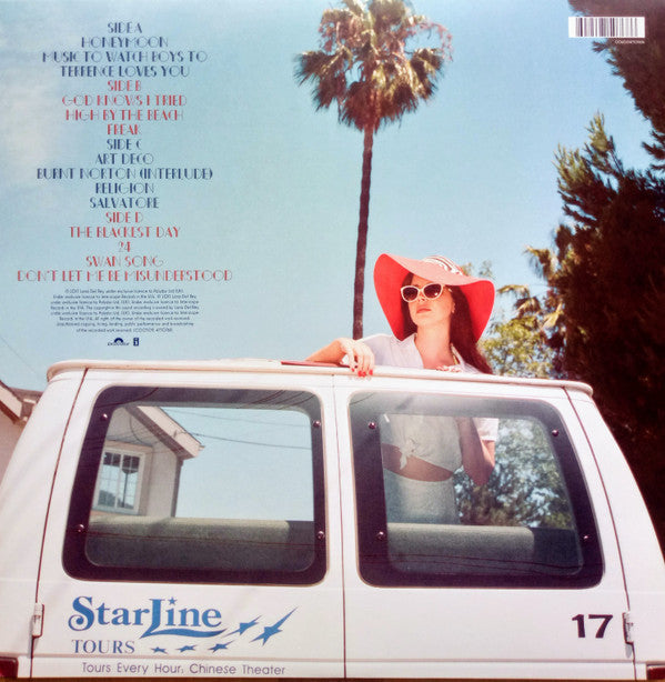 Lana Del Rey : Honeymoon (2xLP, Album, RE)