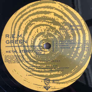 R.E.M. : Green (LP, Album, DMM)