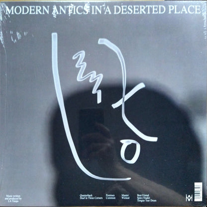 LA Timpa : Modern Antics In A Deserted Place (LP, Album, Sil)