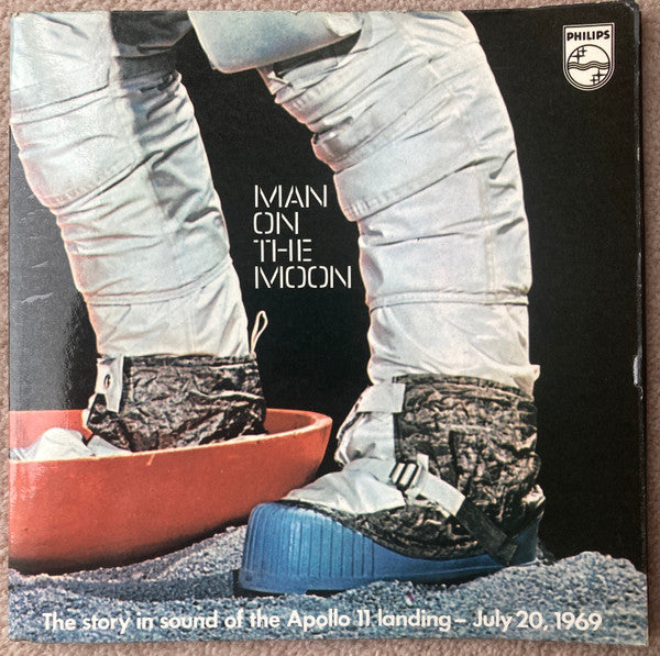 Various : Man On The Moon (7", Mono, Lar)