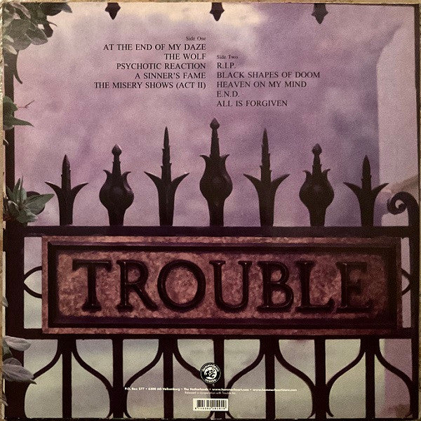 Trouble (5) : Trouble (LP, Album, RE, RM)