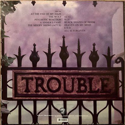 Trouble (5) : Trouble (LP, Album, RE, RM)