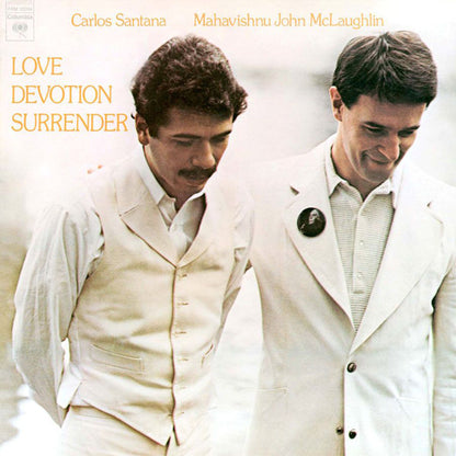 Carlos Santana, Mahavishnu John McLaughlin* : Love Devotion Surrender (LP, Album, Ltd, RE, Tra)