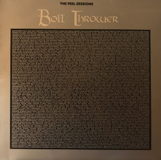 Bolt Thrower : The Peel Sessions (12", Gre)