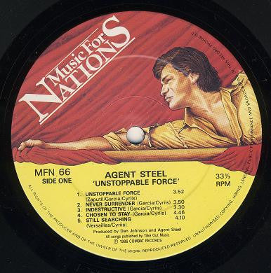 Agent Steel : Unstoppable Force (LP, Album)