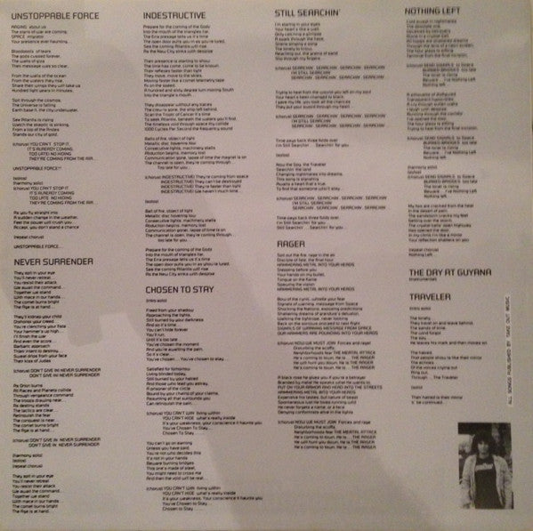 Agent Steel : Unstoppable Force (LP, Album)