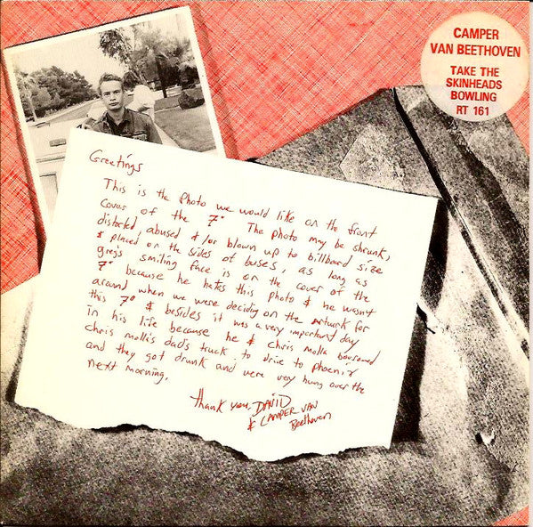 Camper Van Beethoven : Take The Skinheads Bowling (7", Single)