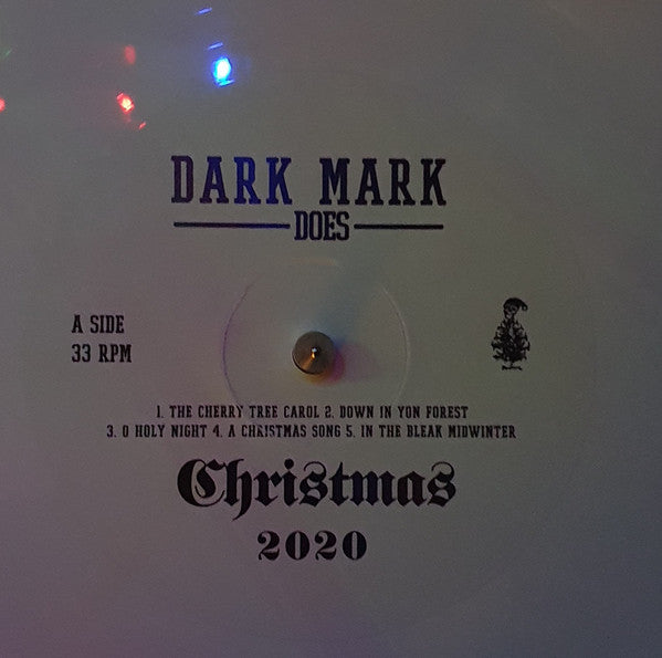 Dark Mark (4) : Dark Mark Does Christmas 2020 (LP, Album, Ltd, Whi)
