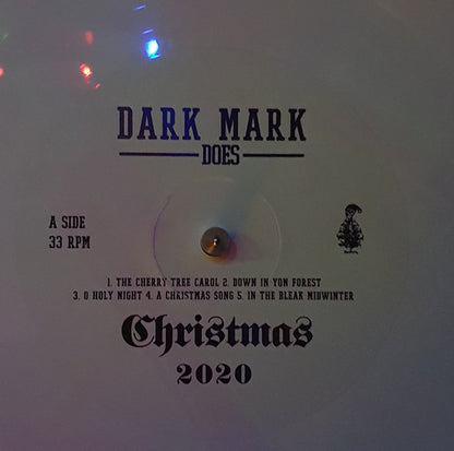 Dark Mark (4) : Dark Mark Does Christmas 2020 (LP, Album, Ltd, Whi)
