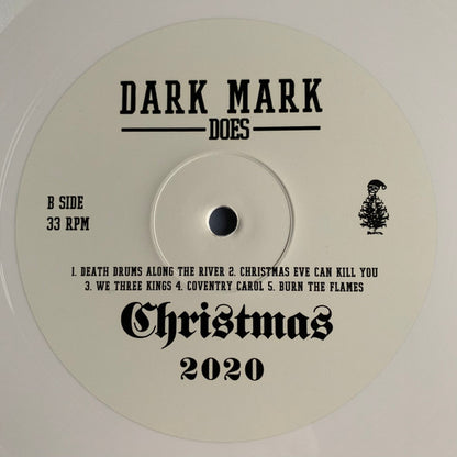 Dark Mark (4) : Dark Mark Does Christmas 2020 (LP, Album, Ltd, Whi)