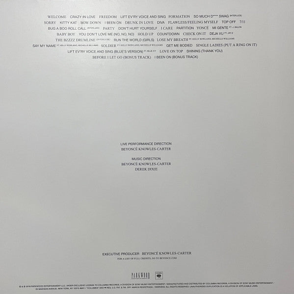 Beyoncé : Homecoming: The Live Album (4xLP + Box, Album, Ltd)