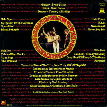 Ozzy Osbourne : Talk Of The Devil (2xLP, Album, Gat)