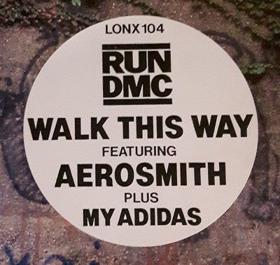 RUN DMC* : Walk This Way (12", Single)