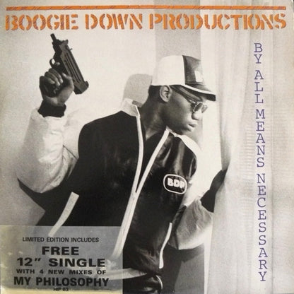 Boogie Down Productions : By All Means Necessary (LP, Album + 12", Single + Ltd)
