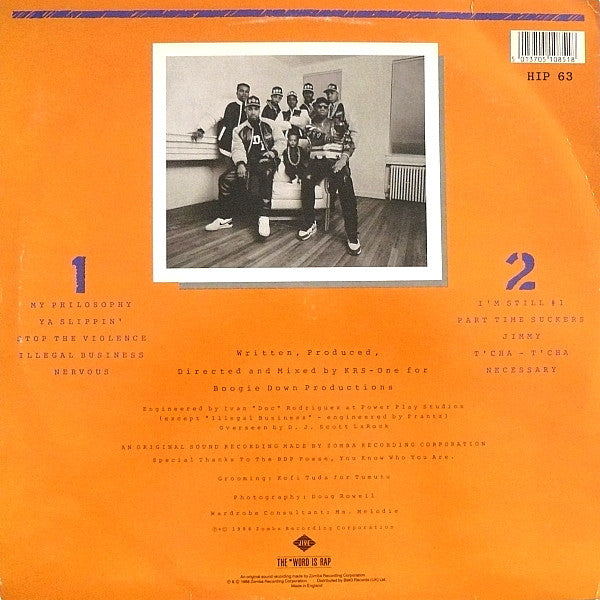 Boogie Down Productions : By All Means Necessary (LP, Album + 12", Single + Ltd)