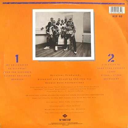 Boogie Down Productions : By All Means Necessary (LP, Album + 12", Single + Ltd)