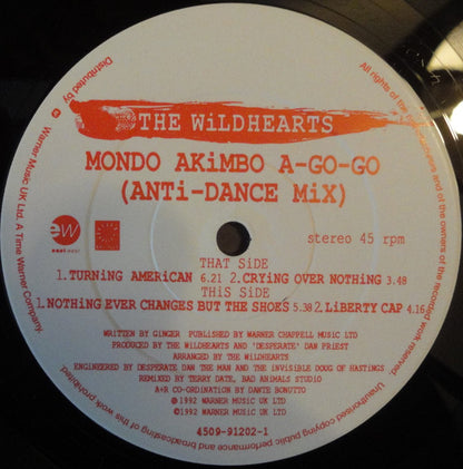 The Wildhearts : Don't Be Happy... Just Worry (2x12", EP)