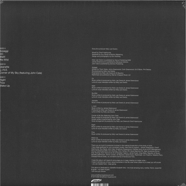 Kelly Lee Owens : Inner Song (LP + LP, S/Sided, Etch + Album, Ltd, RP, Pur)