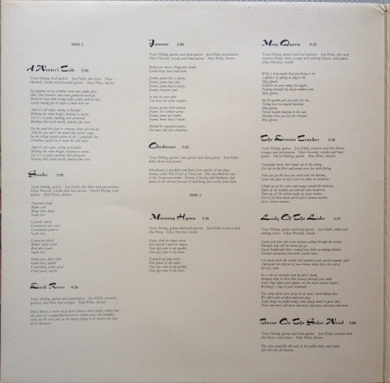 Jade Warrior : Last Autumn's Dream (LP, Album)