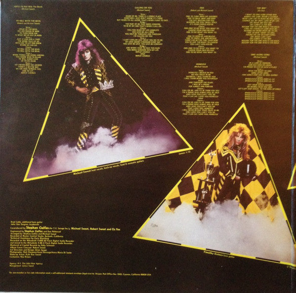Stryper : To Hell With The Devil (LP, Album, Gat)
