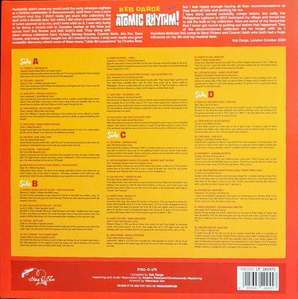 Keb Darge : Atomic Rhythm! (2xLP, Comp)