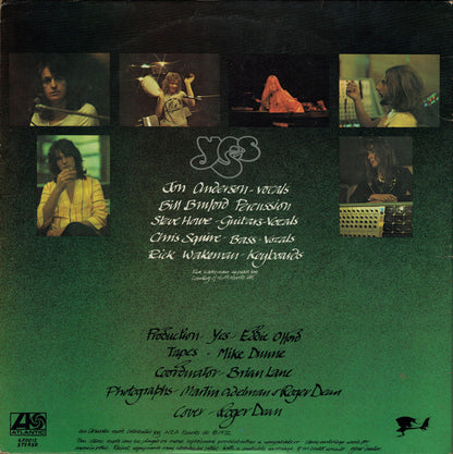 Yes : Close To The Edge (LP, Album, RE, Gat)