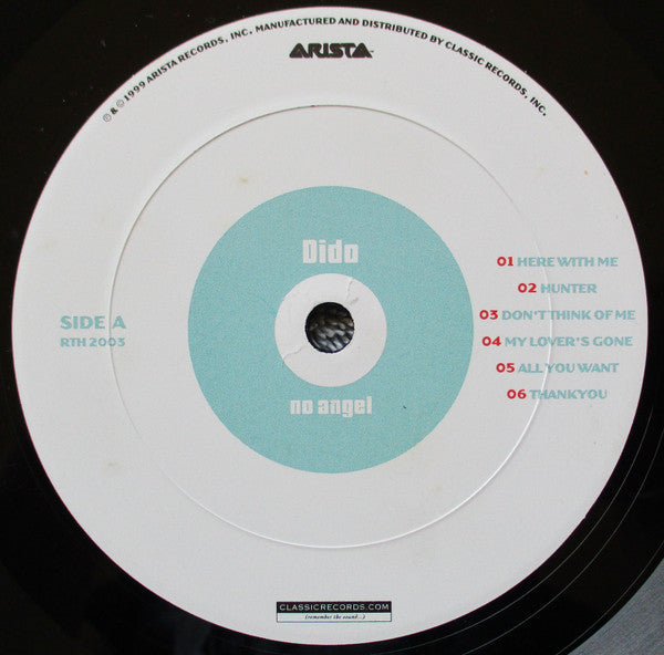 Dido : No Angel (LP, Album, RE, Gat)