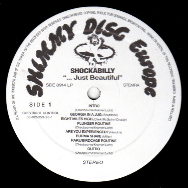 Shockabilly : Live "...Just Beautiful" (LP)