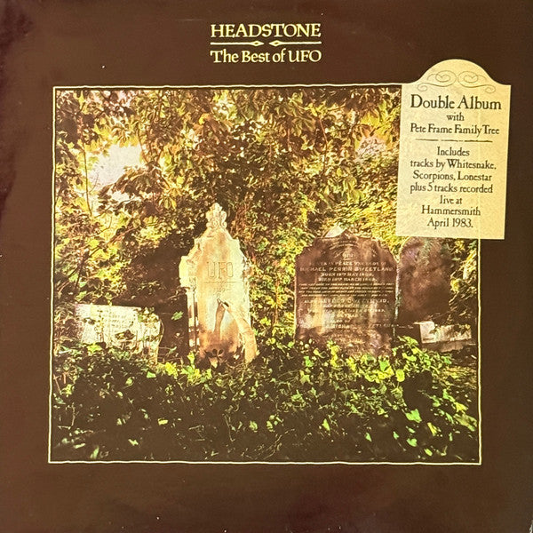 Various : Headstone: The Best Of UFO (2xLP, Comp)