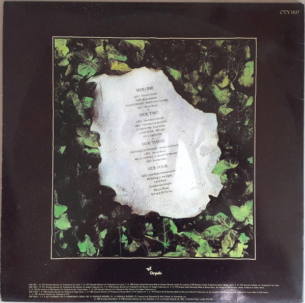 Various : Headstone: The Best Of UFO (2xLP, Comp)