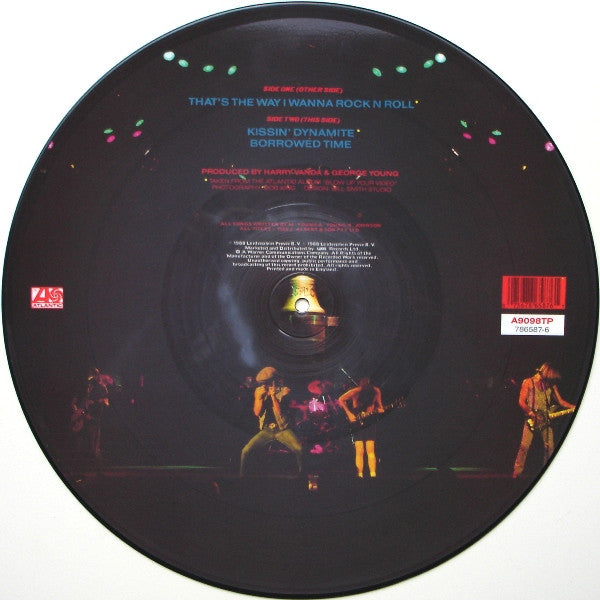 AC/DC : That's The Way I Wanna Rock N Roll (12", Single, Ltd, Pic)