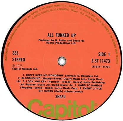 Snafu (6) : All Funked Up (LP, Album)