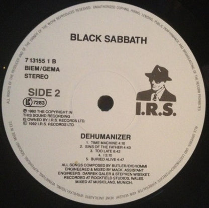 Black Sabbath : Dehumanizer (LP, Album)