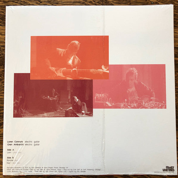 Loren Mazzacane Connors & Oren Ambarchi : Leone (LP, Album)