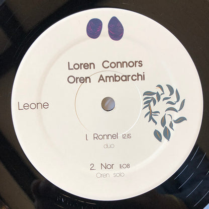 Loren Mazzacane Connors & Oren Ambarchi : Leone (LP, Album)