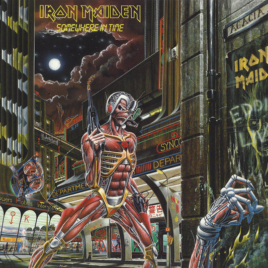 Iron Maiden : Somewhere In Time (LP, Album, DMM)