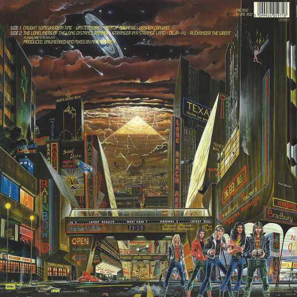Iron Maiden : Somewhere In Time (LP, Album, DMM)
