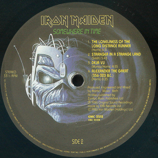 Iron Maiden : Somewhere In Time (LP, Album, Ltd, DMM)