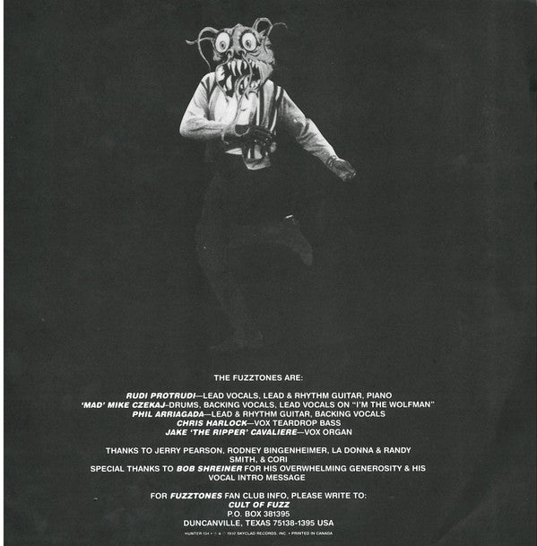The Fuzztones : Monster A-Go-Go (LP, Album, Apr)
