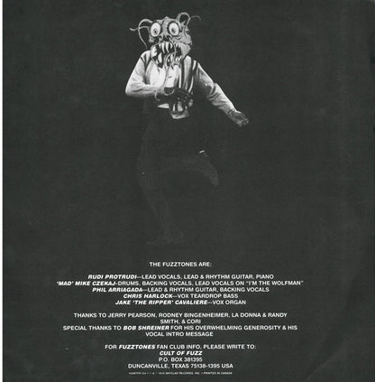 The Fuzztones : Monster A-Go-Go (LP, Album, Apr)