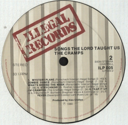 The Cramps : Songs The Lord Taught Us (LP, Album)