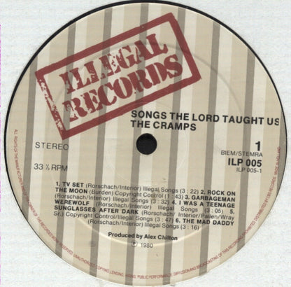 The Cramps : Songs The Lord Taught Us (LP, Album)