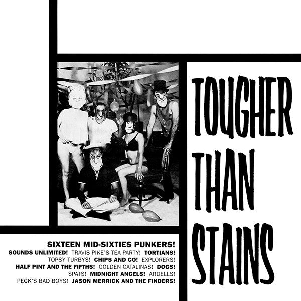 Various : Tougher Than Stains (Sixteen Mid-Sixties Punkers!) (LP, Comp)