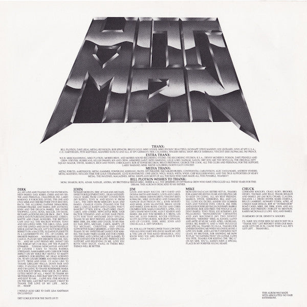 Hitt Man* : Hitt Man (LP, Album)