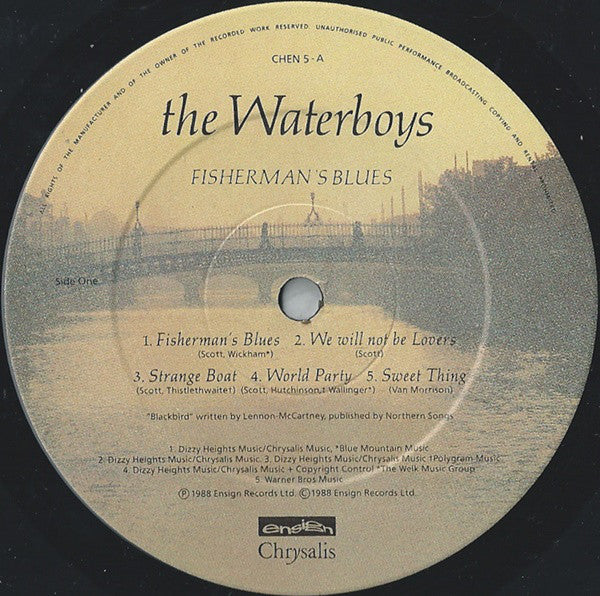 The Waterboys : Fisherman's Blues (LP, Album, PRT)