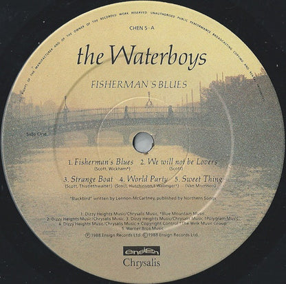 The Waterboys : Fisherman's Blues (LP, Album, PRT)