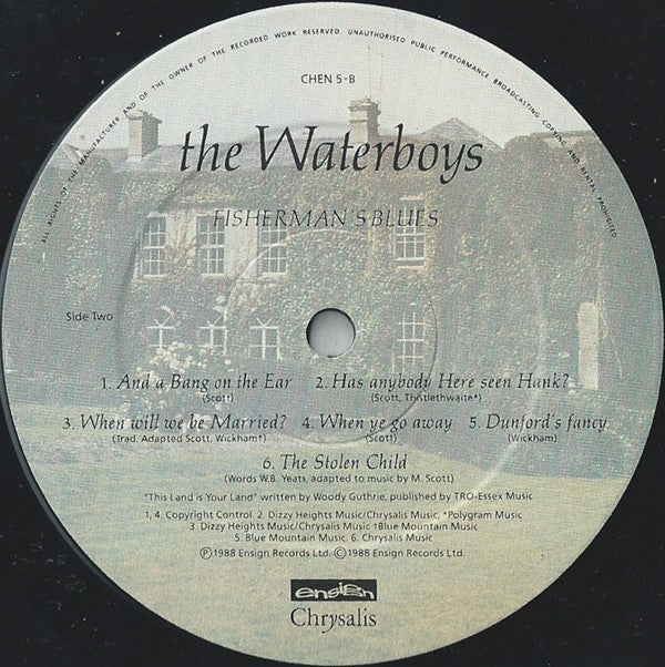 The Waterboys : Fisherman's Blues (LP, Album, PRT)
