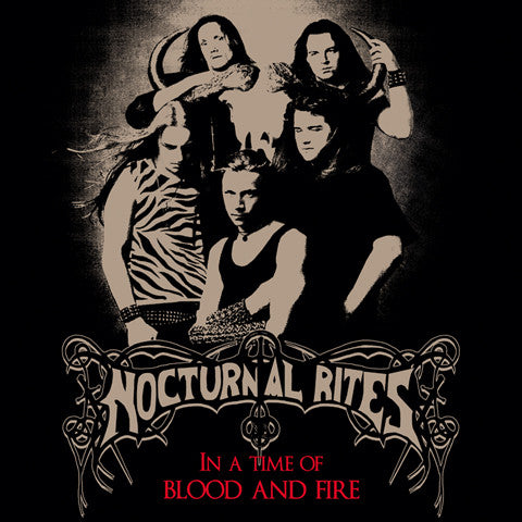 Nocturnal Rites : In A Time Of Blood And Fire (LP, Album, RE, RM)